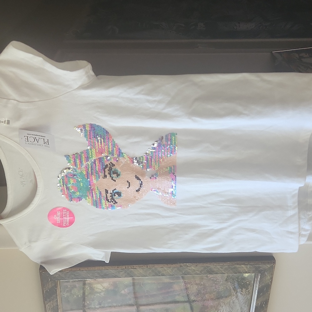 O3  Kewl Flip sequin lets you change Mermaid's colour The Children's Place NWT